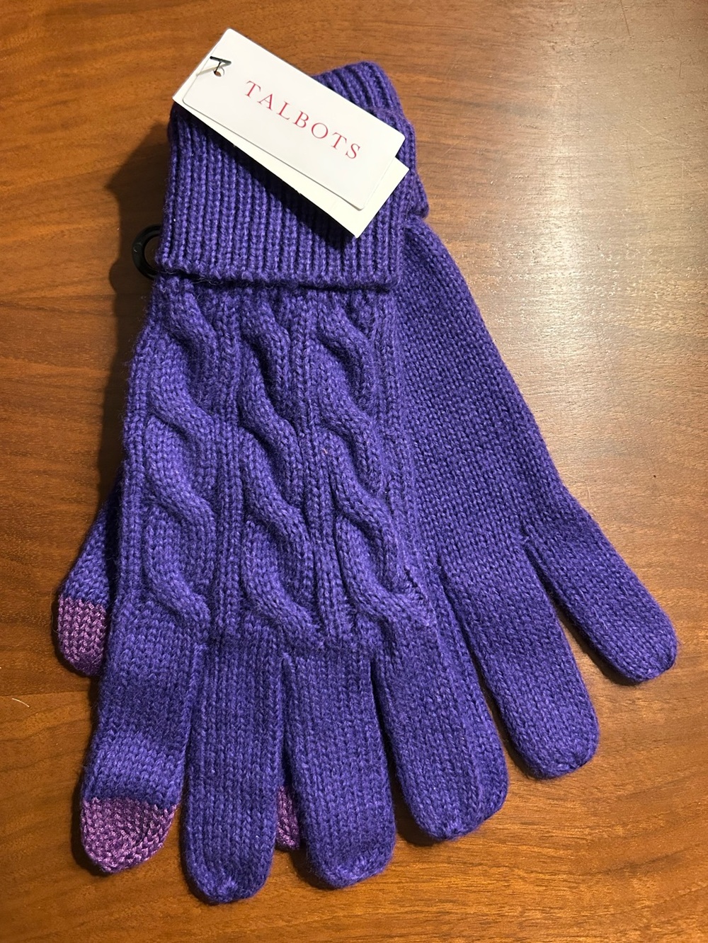 NWT Purple Tech Gloves